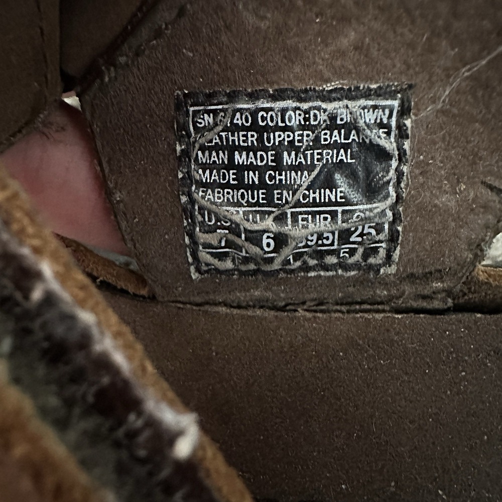 VTG Y2K Skechers Women's Chunky Leather Platforms Sandals Size 7 Brown Grunge - Picture 8 of 16
